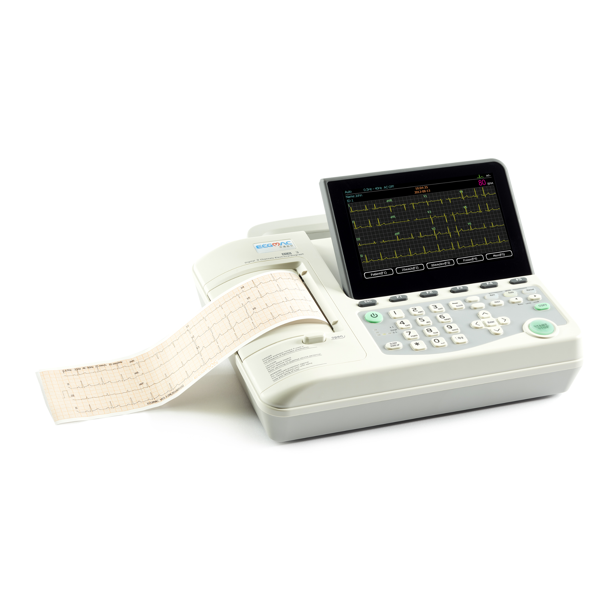 MUBIMED - 3 KANALLI EKG CİHAZI EM-301